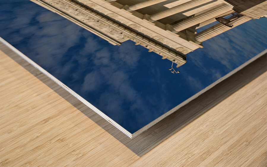 The Lincoln Memorial. Washington D.C. Wood print