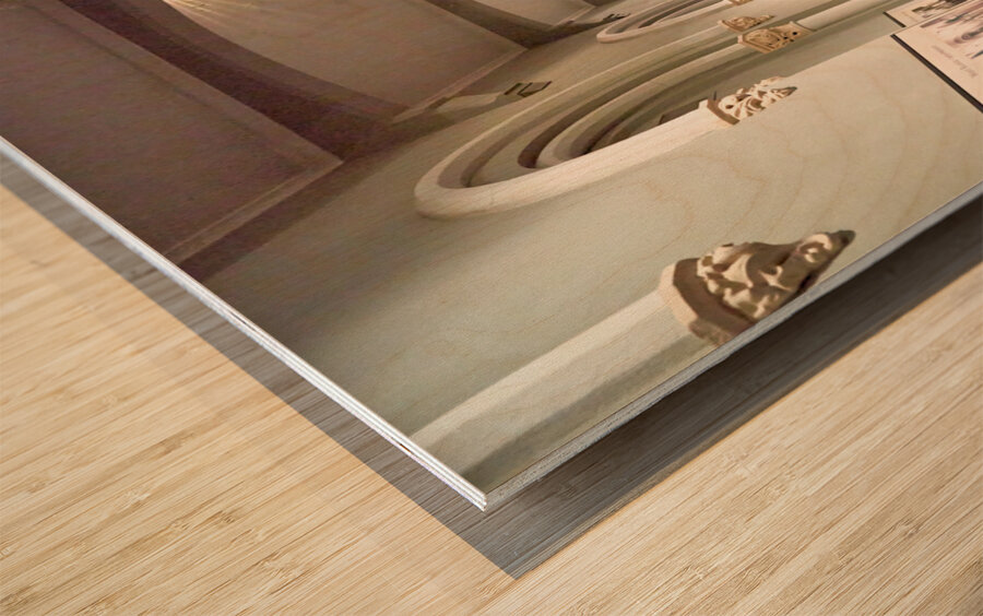 The Smithsonian Institution. Washington D.C. Wood print