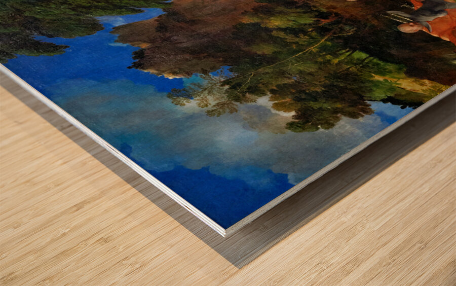 Giovanni Bellini and Titian - The feast of the Gods - 151429 Wood print