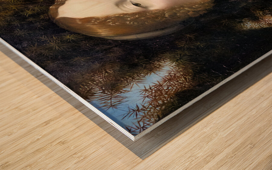 Leonardo da Vinci - Ginevra de Benci -147478 Wood print