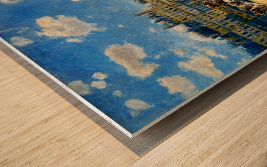 Auguste Renoir - Pont Neuf Paris - 1872 Wood print