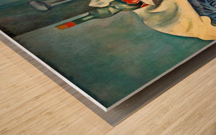 Paul Cezanne - The peppermint bottle - 189395 Wood print