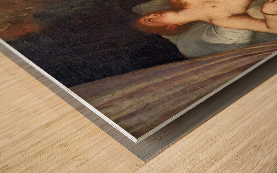 Titian - Danae - 15445 Wood print