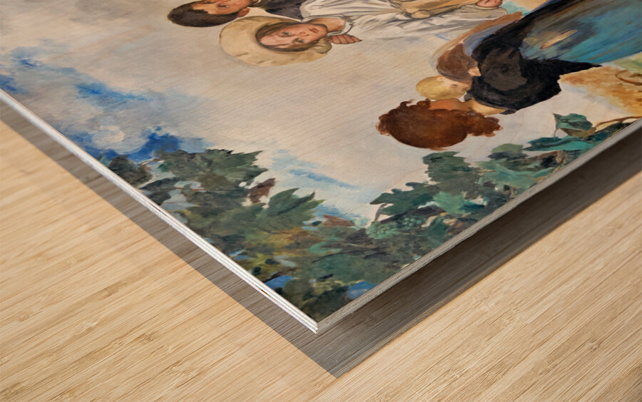 Edouard manet - The old musician - 1873 Wood print