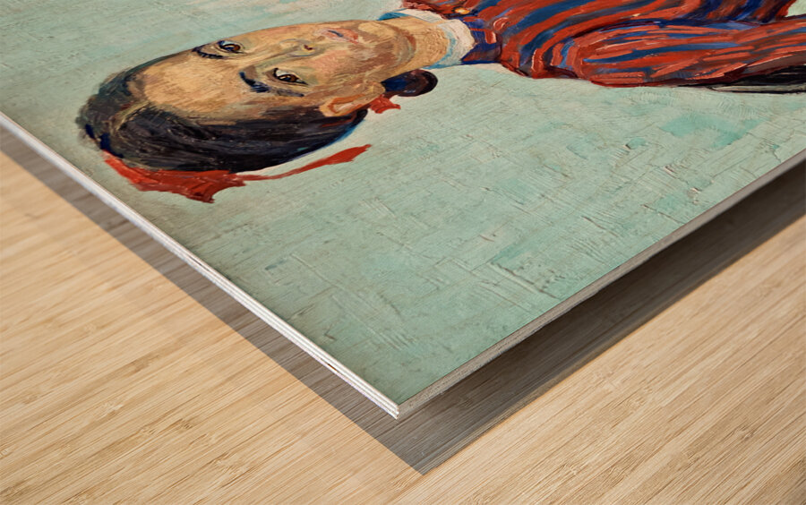 Vincent Van Gogh - La Mousmé - 1888 Wood print