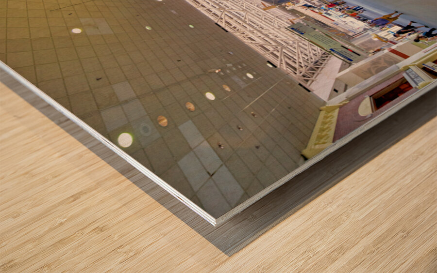 Inside the Smithsonian National Air and Space Museum. Washington D.C. Wood print