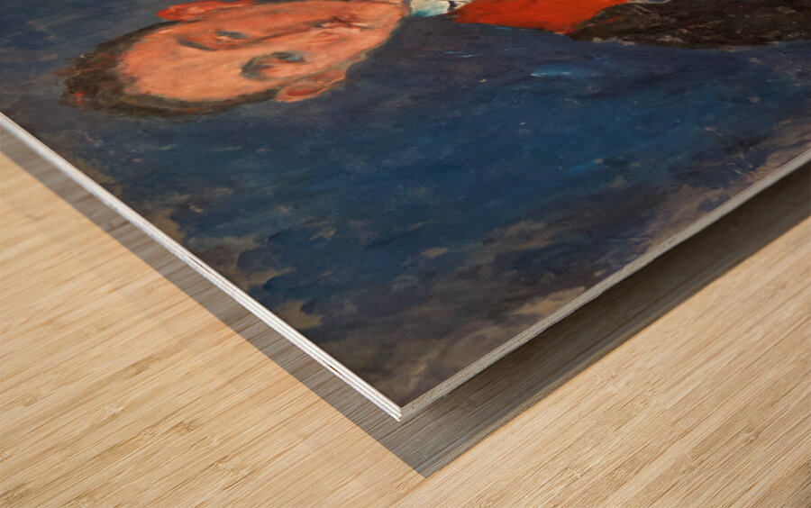 Chaim Soutine - Portrait of a Boy - 1928 Wood print