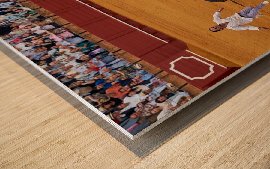 ANDALUSIA SPAIN. Bullfight in Seville Arena Wood print