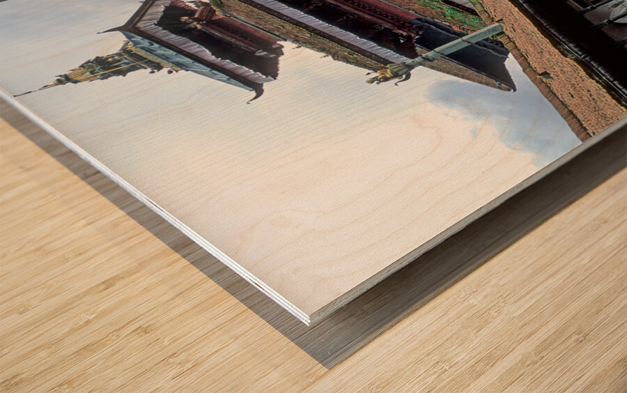 Nepal. Kathmandu. Wood print