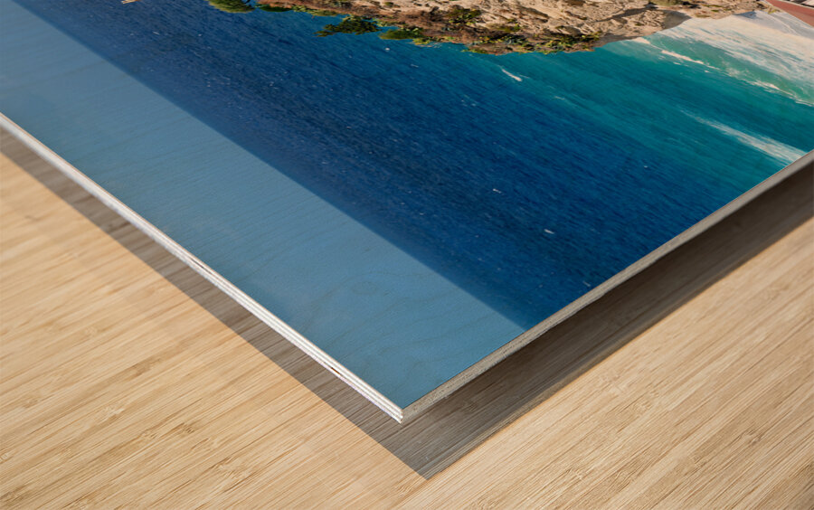 Tropea Calabria Italy. Santa Maria dellIsola Monastery Wood print