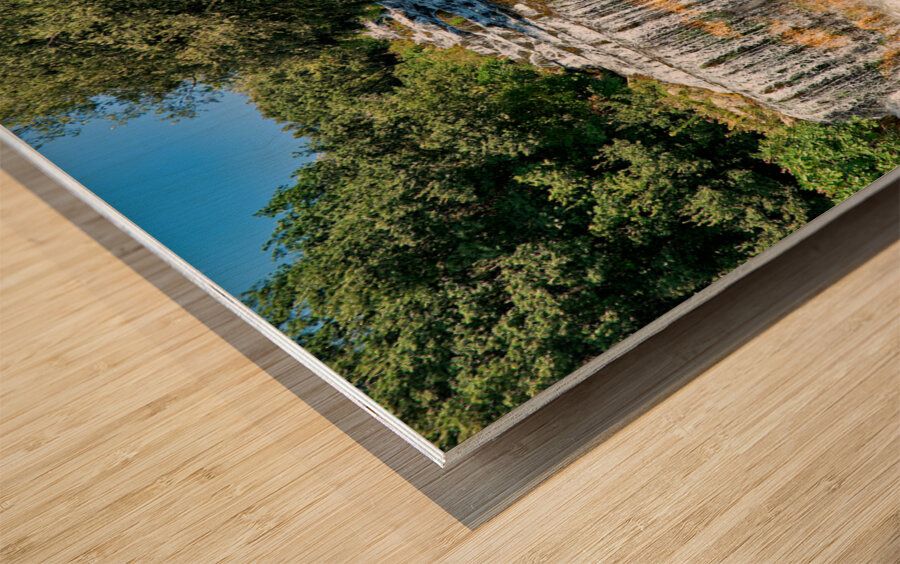 Caserta Campania Italy. The Royal Palace. The fountain of Diana and Actaeon Wood print