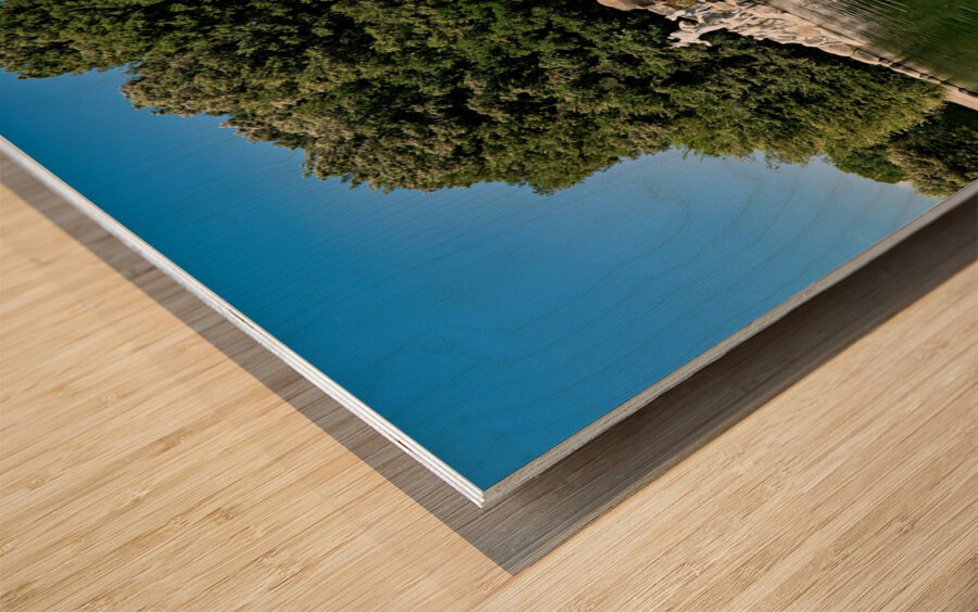 Caserta Campania Italy. The Royal Palace. The fountain of Diana and Actaeon Wood print