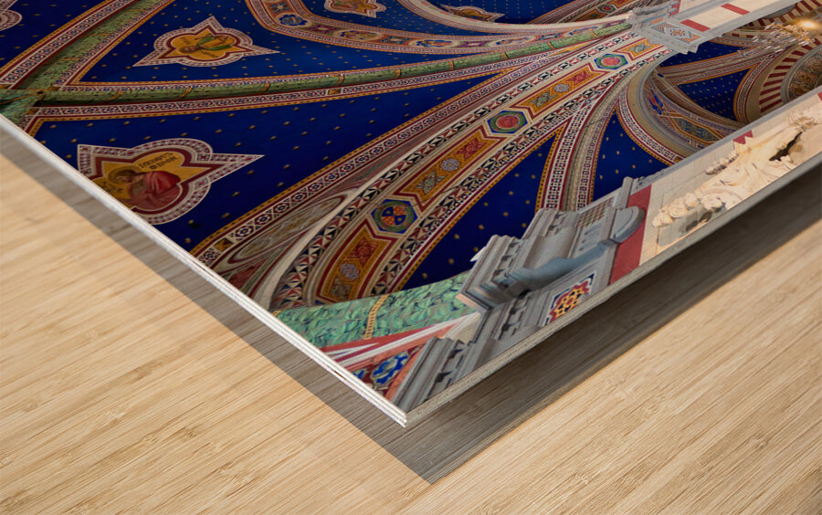 CORTONA ITALY Wood print