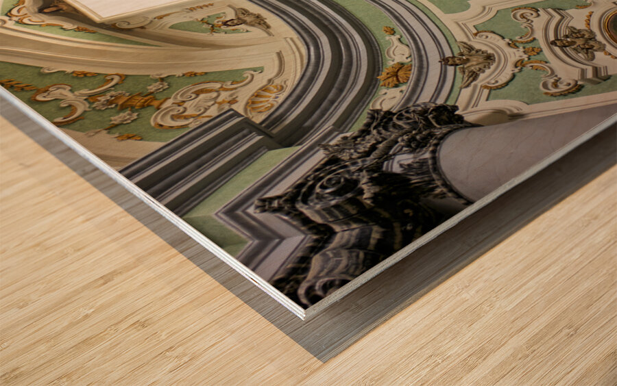 Matera Italy. Chiesa del Purgatorio Wood print