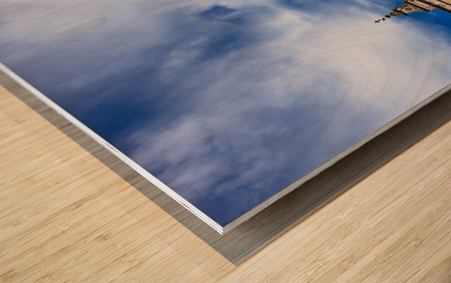 Matera Basilicata Italy. Saint Peter Caveoso Church Wood print