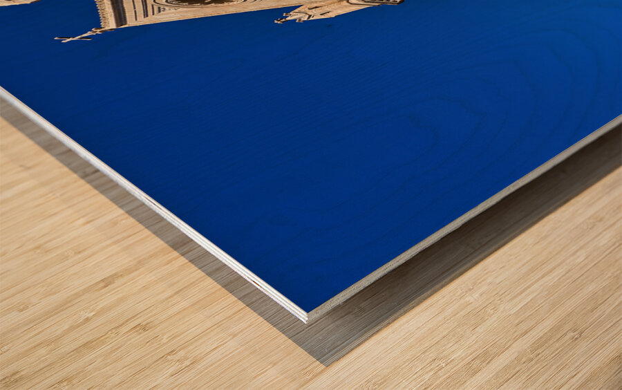 Naples Campania Italy. Naples Cathedral Duomo di Napoli Cattedrale di Santa Maria Assunta or Cattedrale di San Gennaro Wood print