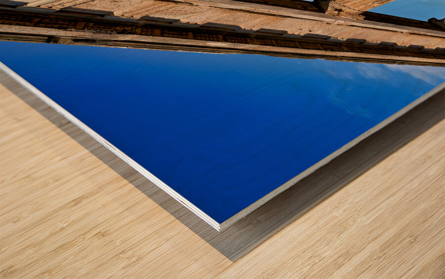 Naples Campania Italy. Pompeii was an ancient Roman city Wood print