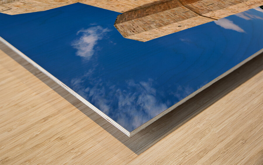 Apulia Puglia Italy. Castel del Monte Wood print