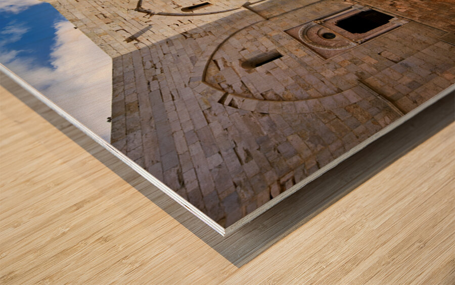 Apulia Puglia Italy. Castel del Monte Wood print