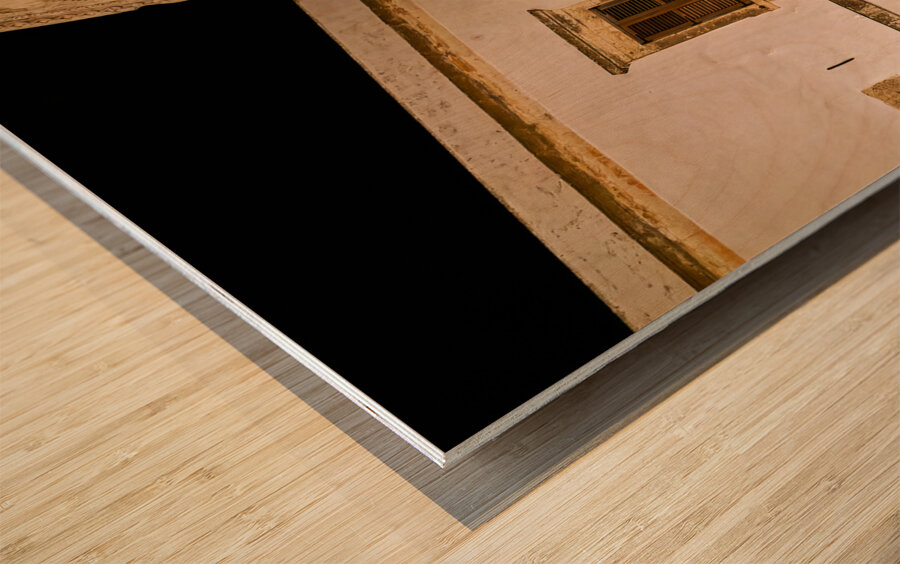 Apulia Puglia Italy. Ostuni. Festival of Saint Orontius. Procession with the statue of the Saint Wood print