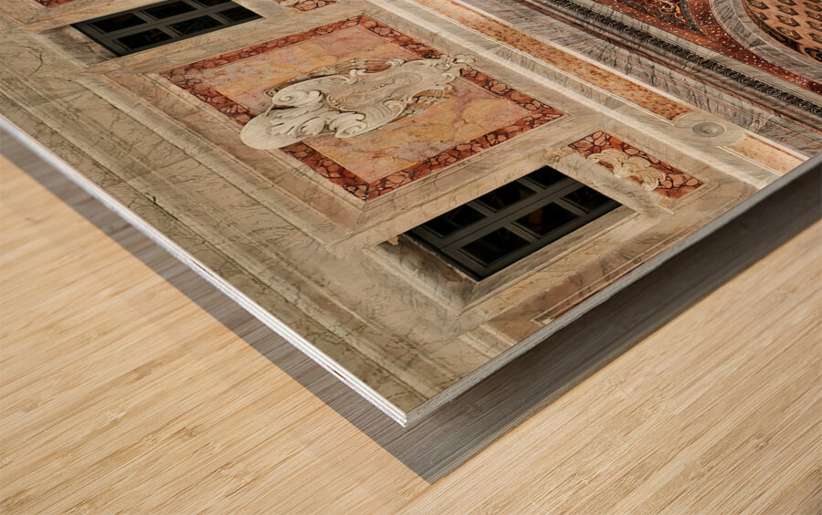 Apulia Puglia Italy. Ostuni. Cattedrale di Santa Maria Assunta. Cathedral Wood print