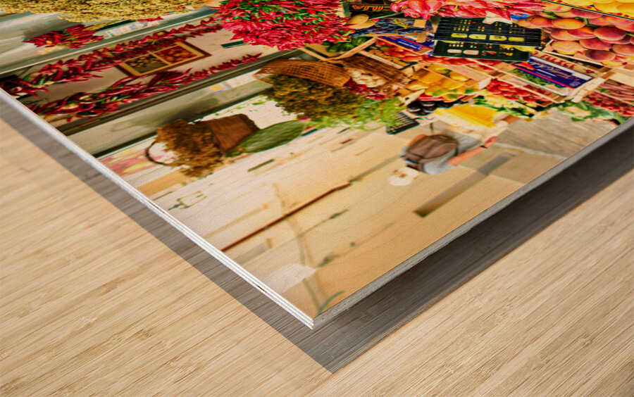 Apulia Puglia Salento. Italy. Otranto. The Cathedral of Santa Maria Annunziata Wood print