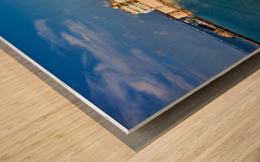 ITALY Puglia Gallipoli Wood print