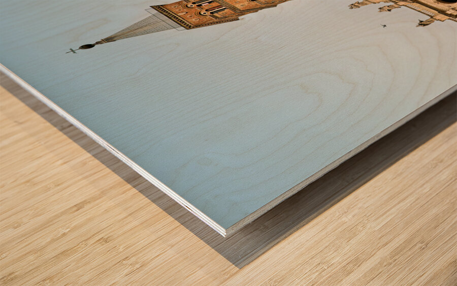 Rome Lazio Italy. The Basilica of Saint Mary Major Basilica Papale di Santa Maria Maggiore Wood print