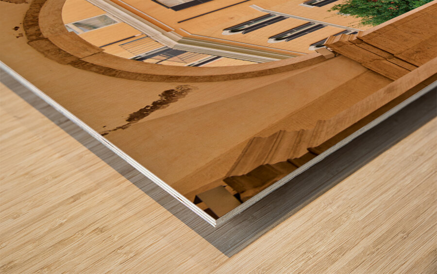 Rome Lazio Italy. The Galleria Nazionale dArte Antica or National Gallery of Ancient Art an art museum in Palazzo Barberini Wood print