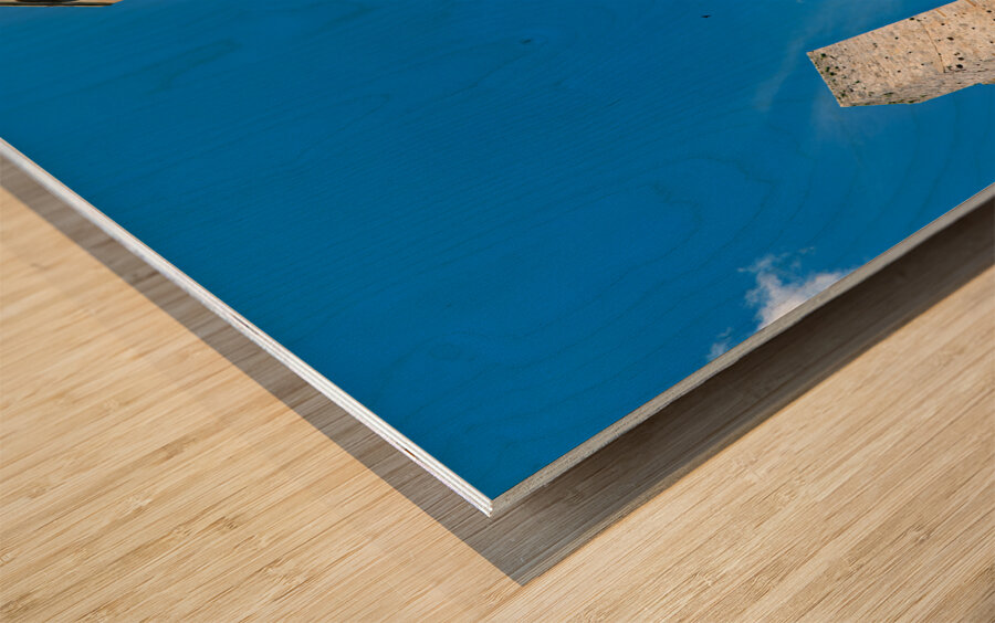 San Gimignano. Tuscany. Italy. Piazza del Duomo Wood print