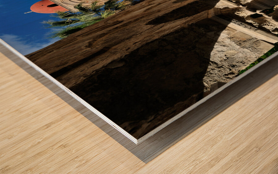 Palermo Sicily Italy. Church of San Giovanni degli Eremiti Wood print