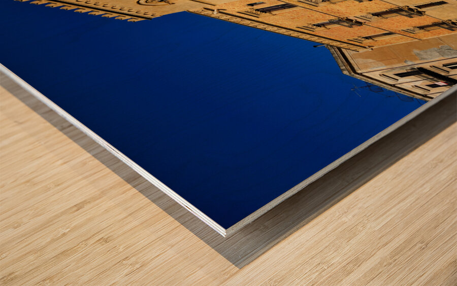 Palermo Sicily Italy. Palazzo Galletti San Cataldo Wood print