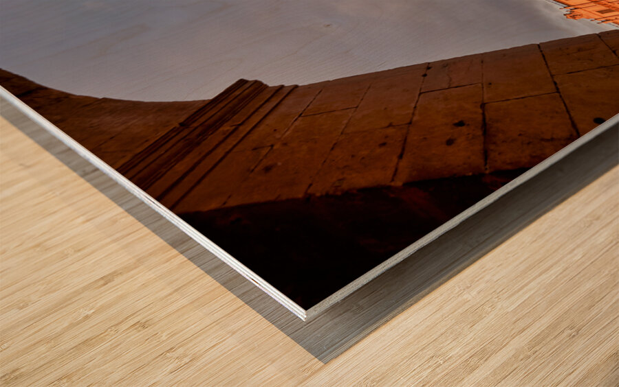 Noto Cathedral Sicily Italy Wood print