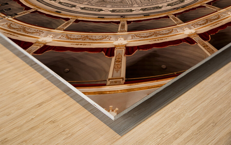 Teatro theater Tina di Lorenzo Noto Sicily Italy Wood print