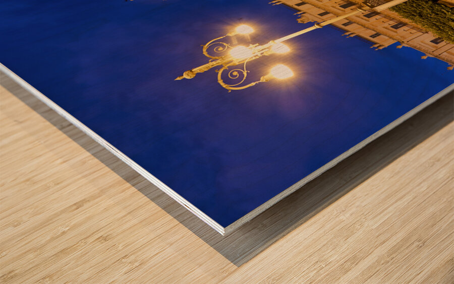 Noto Cathedral Sicily Italy Wood print