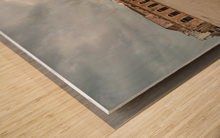 Loggiato del Sinatra. Ispica Sicily Italy Wood print