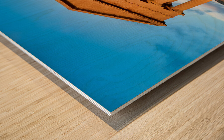 Temple of Concordia Tempio della Concordia. Valle dei Templi Valley of the Temples. Agrigento Sicily Italy Wood print