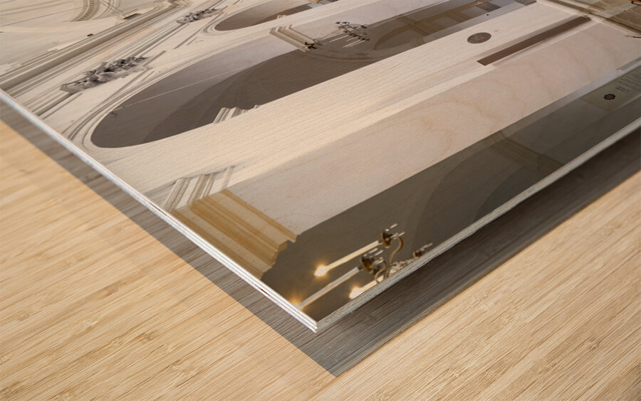 Spoleto Umbria Italy. The Cathedral Wood print