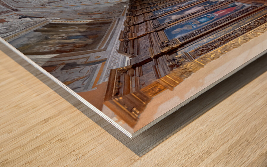 Spoleto Umbria Italy. The Cathedral Wood print