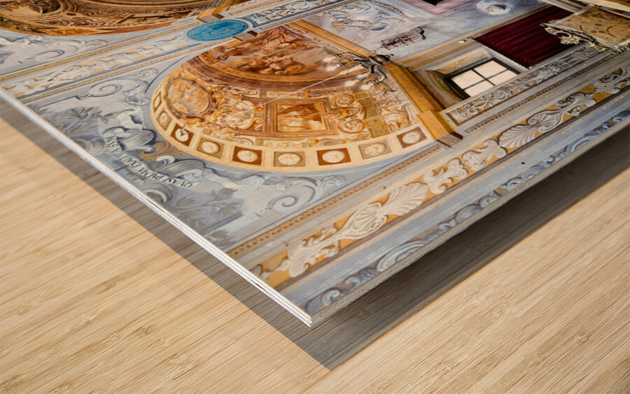 Todi Umbria Italy. Chiesa della Nunziatina Nunziatina Church Wood print