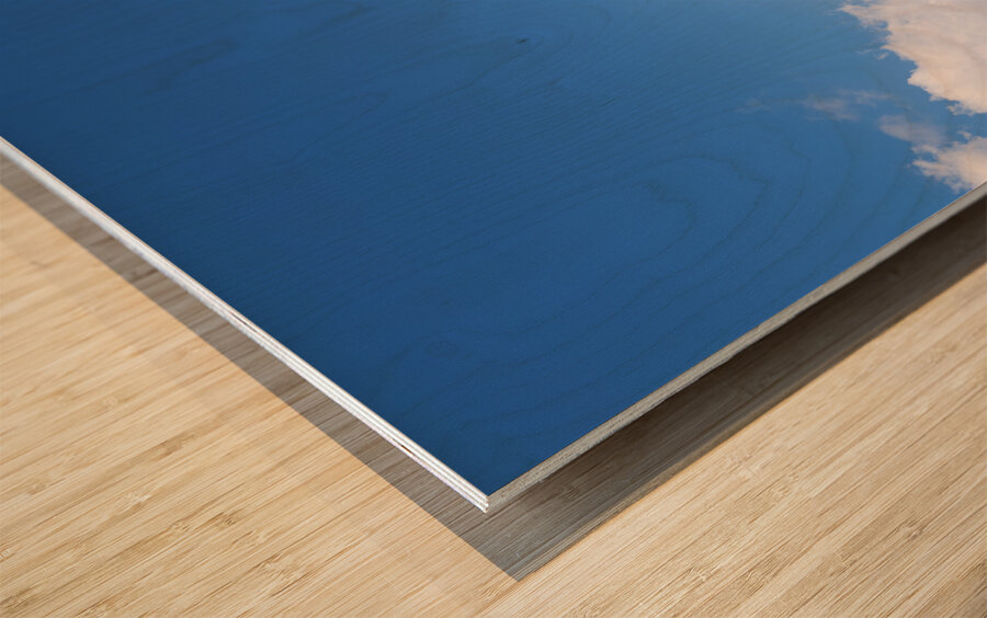 Todi Umbria Italy. Concattedrale della Santissima Annunziata. Cathedral. Piazza del Popolo. The statue Quattro Stele by Arnaldo Pomodoro Wood print