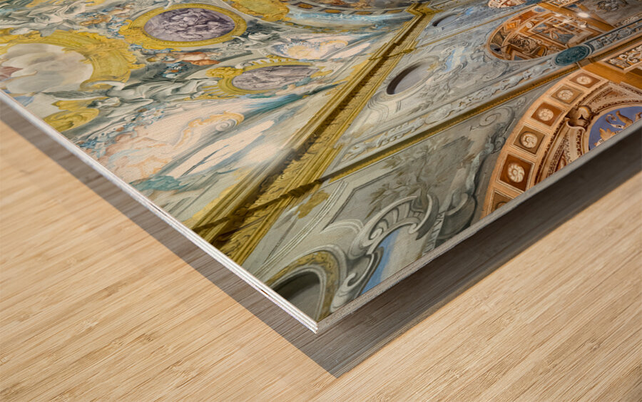 Todi Umbria Italy. Chiesa della Nunziatina Nunziatina Church Wood print