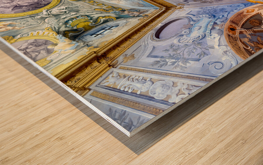 Todi Umbria Italy. Chiesa della Nunziatina Nunziatina Church Wood print