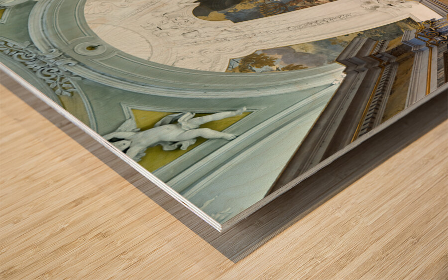 Città della Pieve Umbria Italy. The Cathedral of San Gervasio e Protasio Wood print