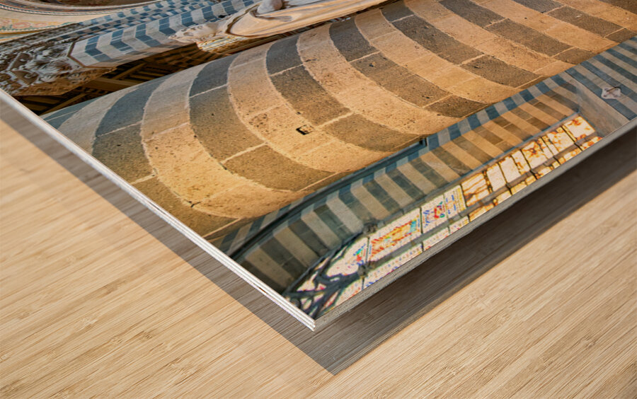 Orvieto Umbria Italy. The interior of the Cathedral Wood print