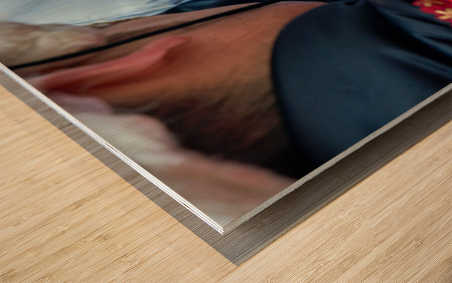 Venice Italy. The Carnival Wood print