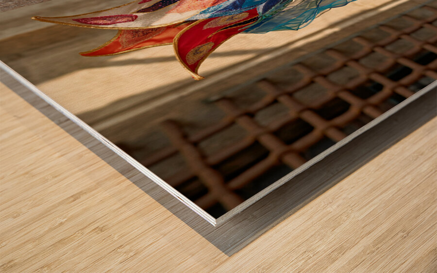 Venice Italy. The Carnival Wood print