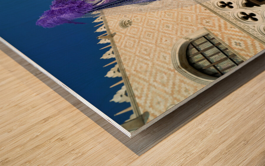 Venice Italy. The Carnival Wood print