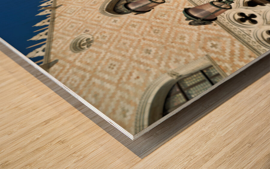 Venice Italy. The Carnival Wood print