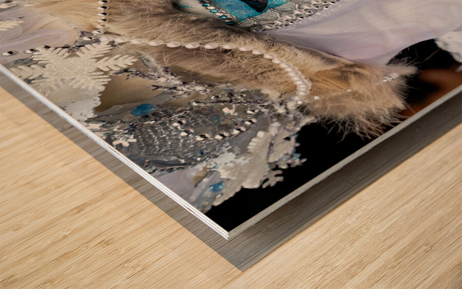 Venice Italy. The Carnival Wood print